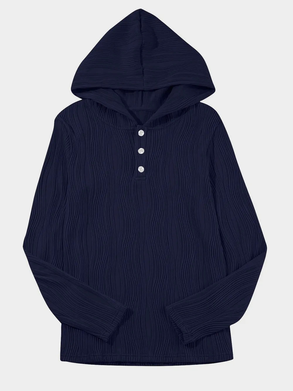 Sudadera de Manga Larga Texturizada