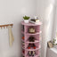 Pink 360 Rotating shoe cabinet 6 layers - Korvel