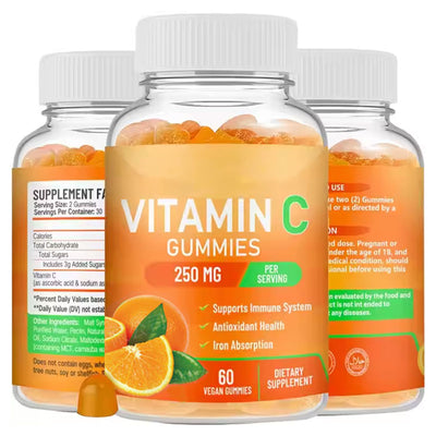 Premium Vitamin C Gummies - Orange Flavor