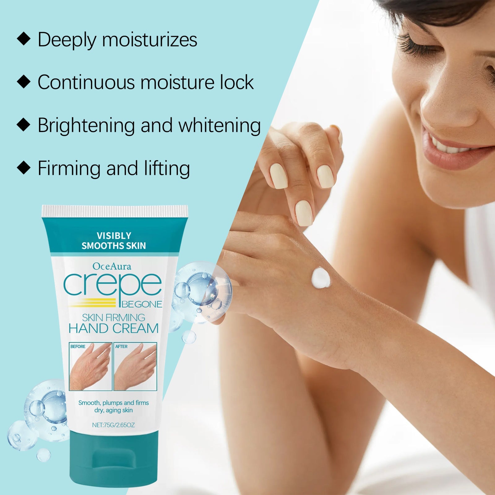 Firming Hand Cream Moisturizes And Nourishes Collagen For Firming And Brightening Hand Skin - Korvel