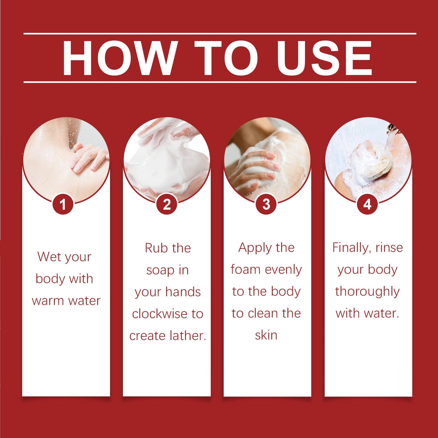 Moisturizing Body Cleansing Soap for Refreshing Cleanliness