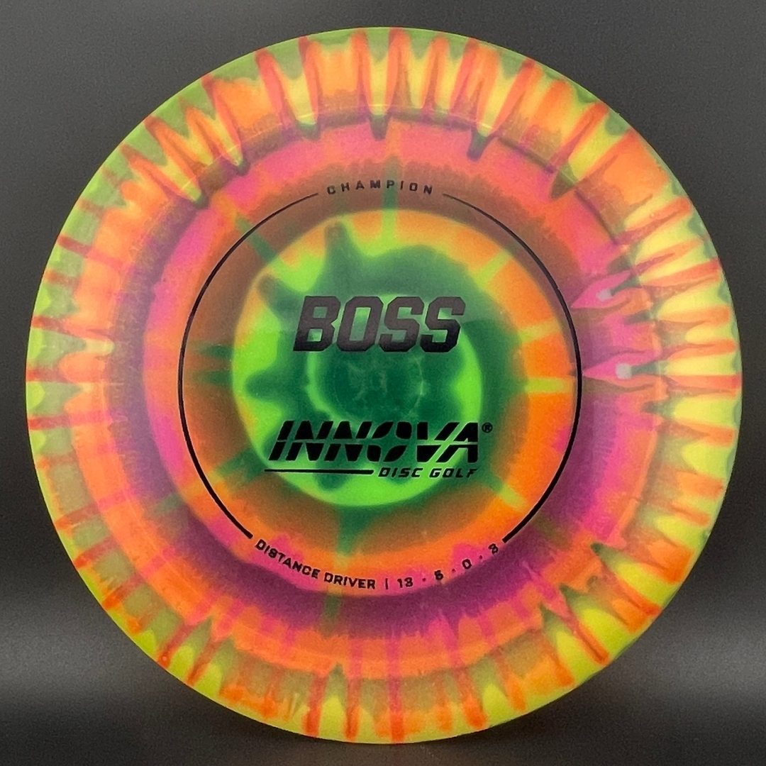I-Dye Champion Boss Disc Golf Driver