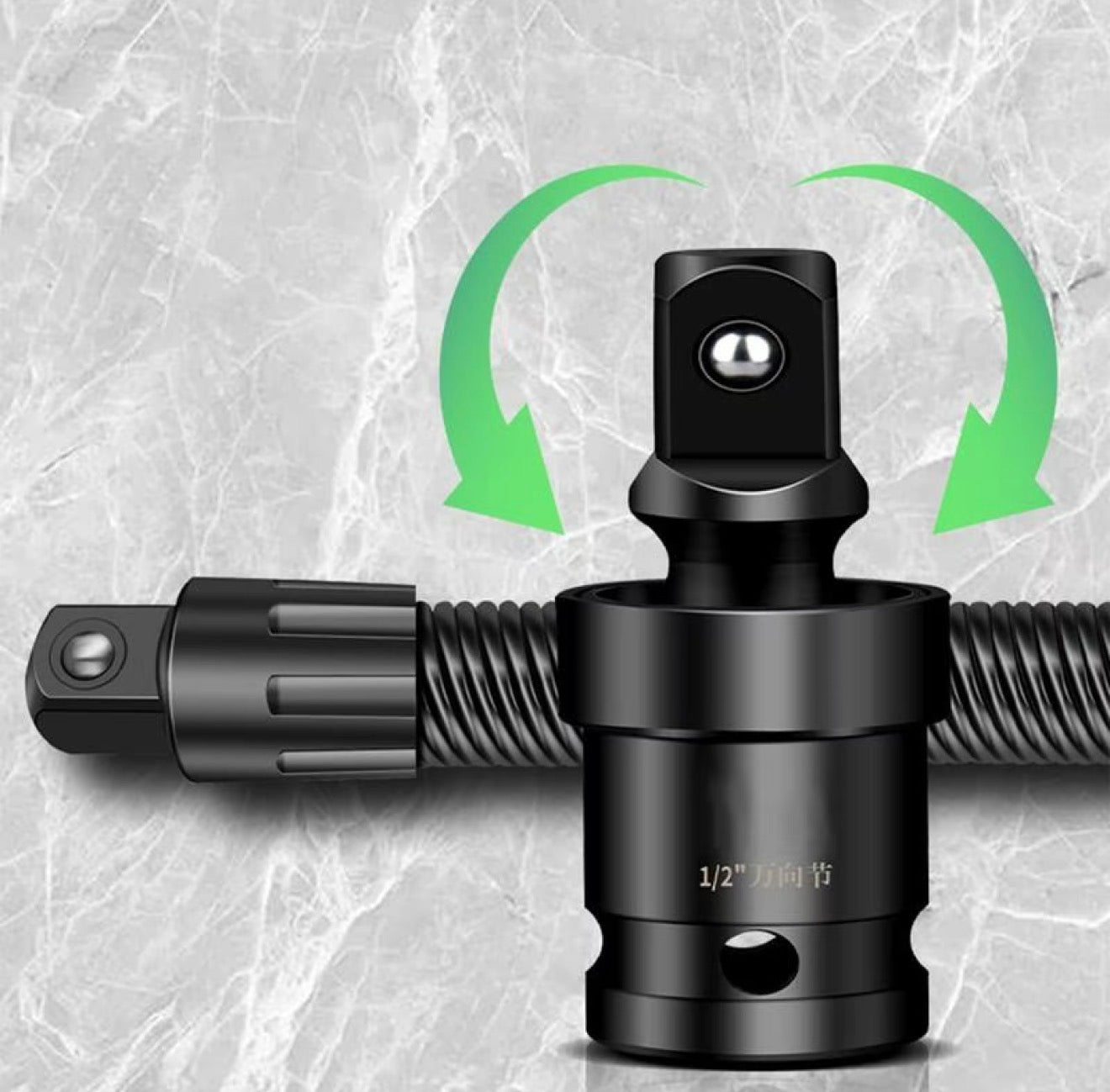 FlexTorque Shaft Extension Rod for Enhanced Reach
