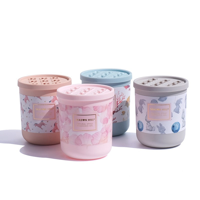 Car Balm Solid Perfume Non-Fire Aromatherapy Bathroom Toilet Air Freshener Creative Car Incense - Korvel