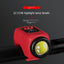 Bicycle lights, mountain road bikes, high decibel horn lights, outdoor cycling, waterproof USB charging bike riding lights - Korvel
