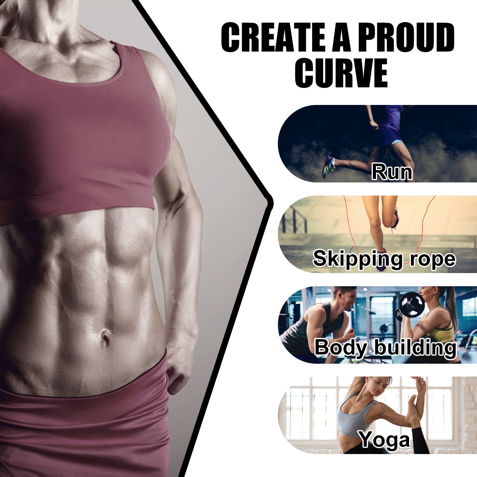 Muscle Sculpting Cream, Massage Firming Abdominal Muscles To Show The Waistline Abs Cream - Korvel