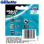 Gillette Mach 3 Men's Face Shaving Razor Blades Brand Mach3 Beard Shave Blade For Men 8Pcs/Pack - Korvel