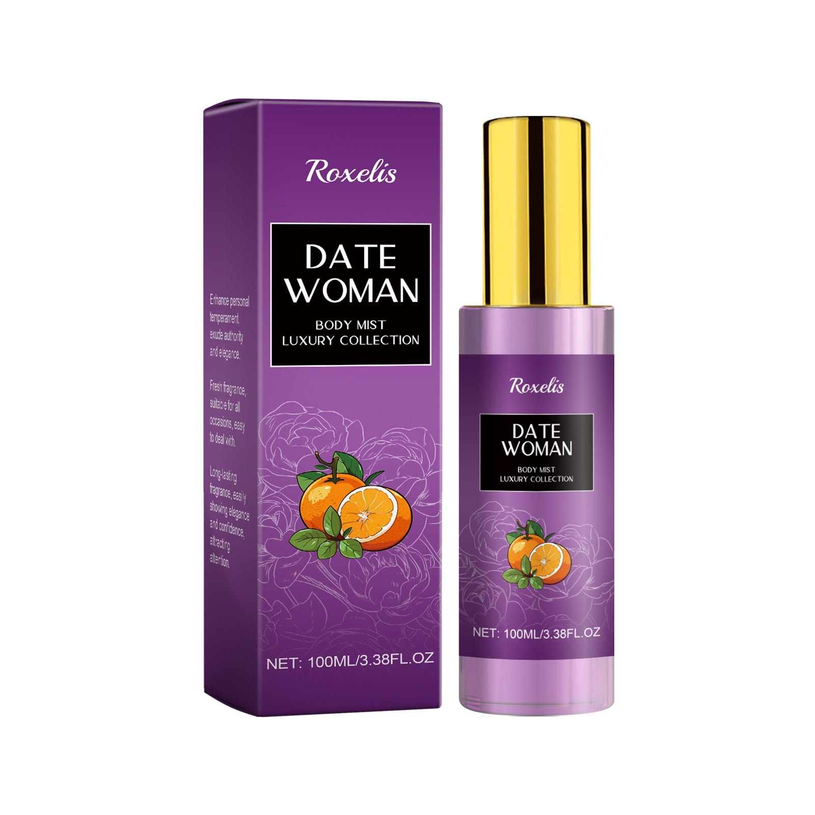 Body Perfume Spray Lasting Fragrance Smoke Rain Garden Wood Rose Light Portable Niche Fragrance Fragrance - Korvel