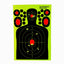 Fluorescent Half-Length Humanoid Shooting Target - 9.5x14.5 Inches
