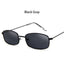 Candy Colors Metal Frame Rectangle Sunglasses Small Retro Shades UV400 Sun Glasses for Men Women Driving Eyewear Summer Goggles - Korvel