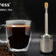 FinalPress Coffee inf Infuser Stainless Steel Filter Coffee Machine Drip Bags Infuser Portable Brewer for Hot Cold Filter Holder - Korvel