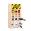 Montessori Busy Board Sensory Toys Wooden with LED Light Switch Control Board Travel Activities Kids Games for 2-4 Years Old - Korvel