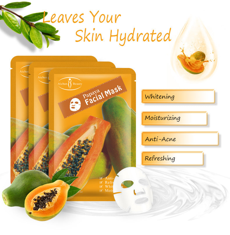 Papaya Essence Mask Moisturizing Mask 250ml Mask Facial Mask - Korvel