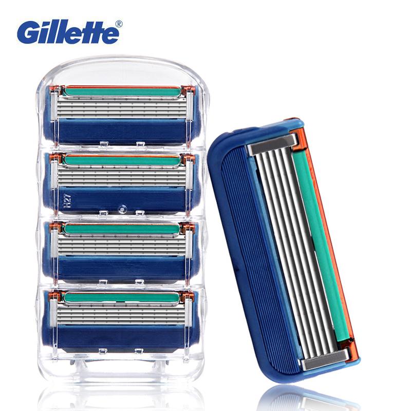 Lames de rasoir Gillette Fusion pour hommes - Expérience de rasage douce