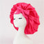 Turban élégant à large bord avec détail en nœud