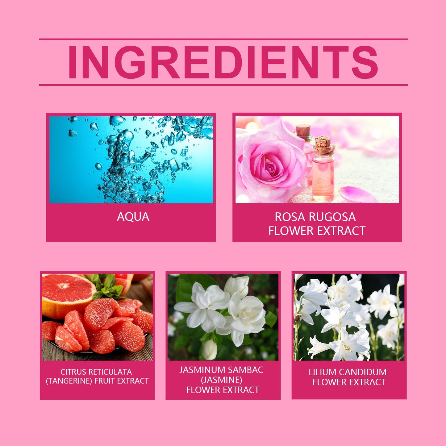 Eau de Parfum Rose Light - Parfum frais et élégant pour femmes