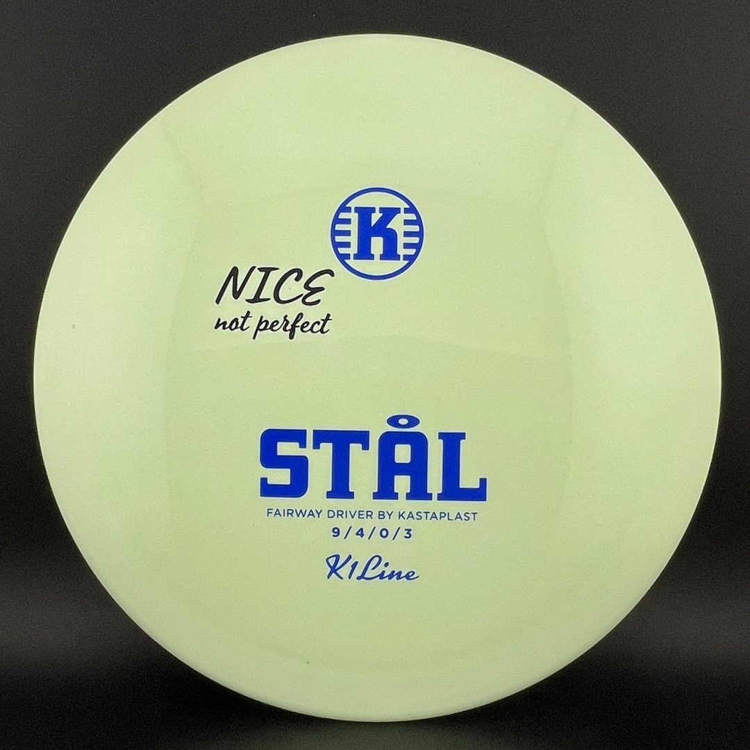 K1 Stål - Nice Not Perfect Disc Golf Driver