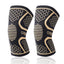 Sports knee pads moisture wicking deodorizing copper ion knee pads basketball hiking running copper fiber knee pads - Korvel