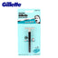 Gillette Super Blue Men Shaving Razors Knife 1 Holder With 1 Blade Official Authentic Safety Razors - Korvel