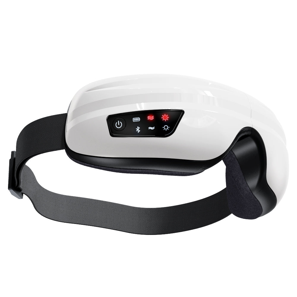 Eye Massager Air Pressure Vibration Eye Protector Bluetooth Eye Massage Relax Migraines Relief Improve Sleep - Korvel