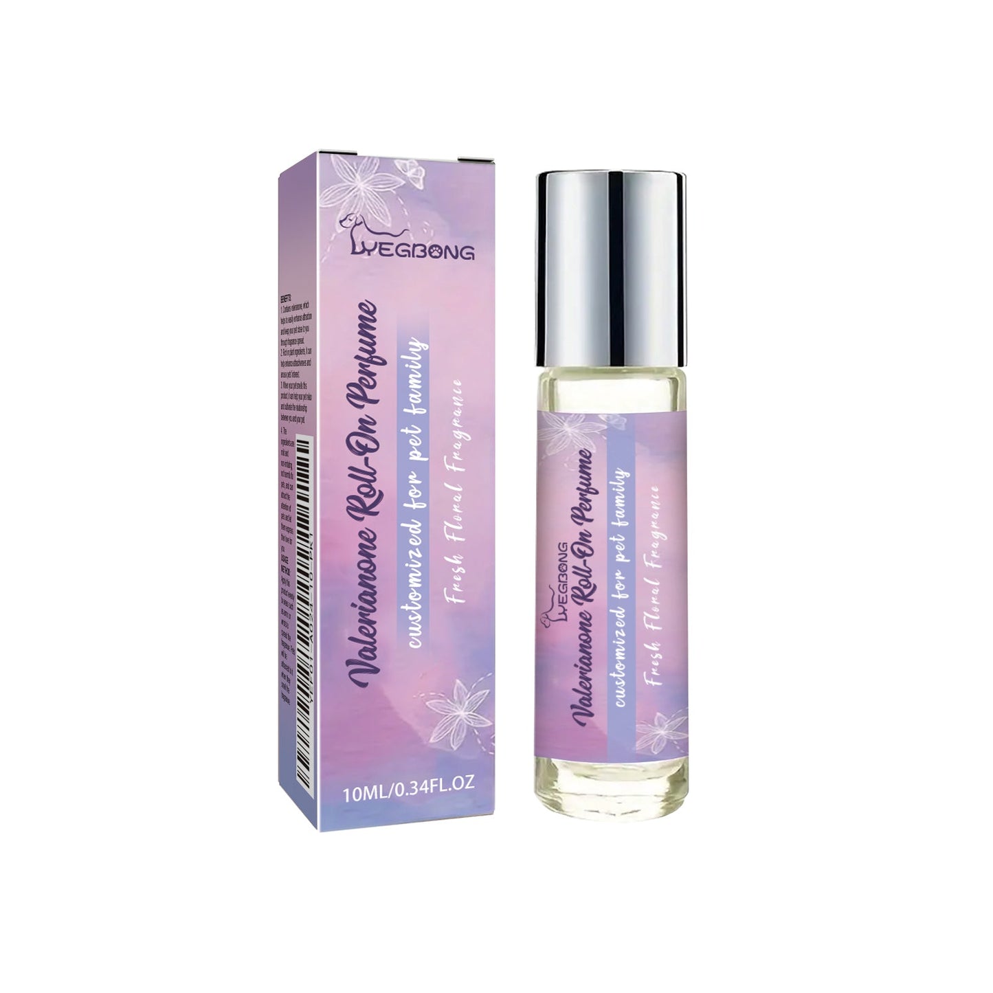 Valerianone Roll-On Perfume, Relax Your Pet To Ease Your Dog's Anxiety Pet Roller Perfume - Korvel