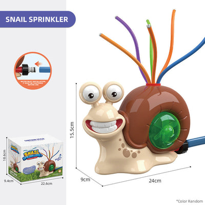 Cartoon snail sprinkler for boys and girls, summer garden lawn, water - spraying toys, fun pool party, backyard - Korvel