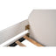 Twin Size Upholstered Daybed with Carton Ears Shaped Headboard White - Korvel