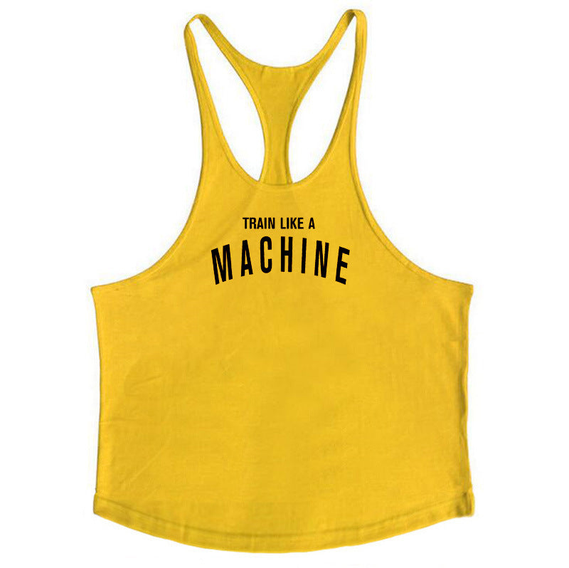 Premium Cotton Fitness Vest with Fine Straps