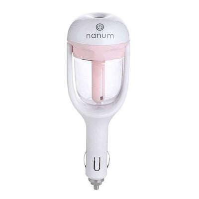 Car charger Humidifier Mini Air Purifier Aroma Diffuser Auto Air Freshener Aromatherapy - Korvel