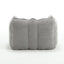 Soft Bean Bag Chair with High Resilient Foam(Chips)for living room and bedroom,Comfortable Square Lazy Sofa with Footstool - Korvel