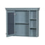 36 inch modern mirror cabinet with adjustable shelves, 2 soft closing doors, and 6 drawer storage cabinet door organizers - Korvel
