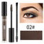 Romantic Beauty Two-Headed Brow Brush For Long-Lasting Styling Waterproof Perspiration-Proof Brow Dye - Korvel