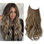 Premium Long Curly Hair Extension - High Temperature Silk