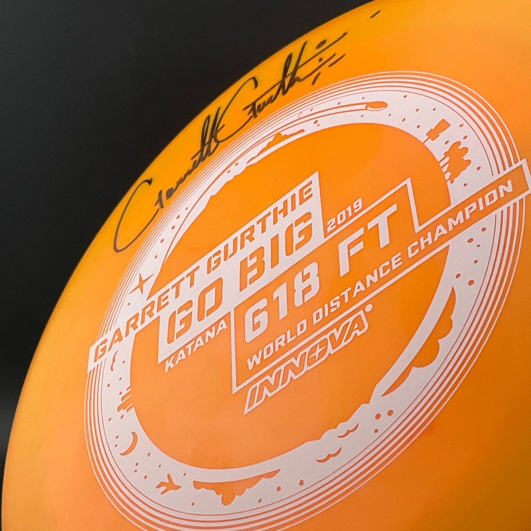 Disque Star Katana - Signé par Garrett Gurthie, Édition Limitée