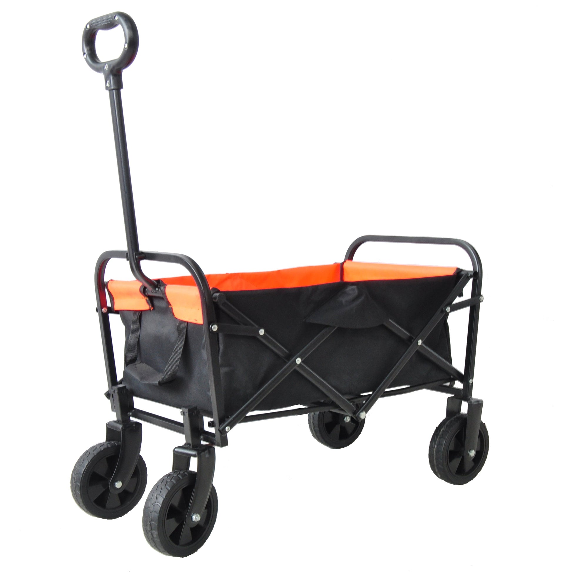 Folding Wagon Garden Shopping Beach Cart - Korvel
