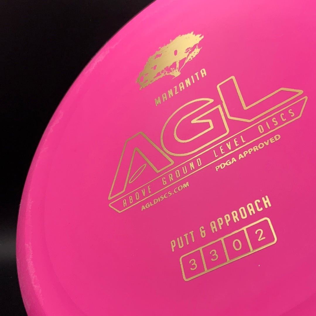 AGL Discs Soft Woodland Manzanita - Premium Disc Golf Putter