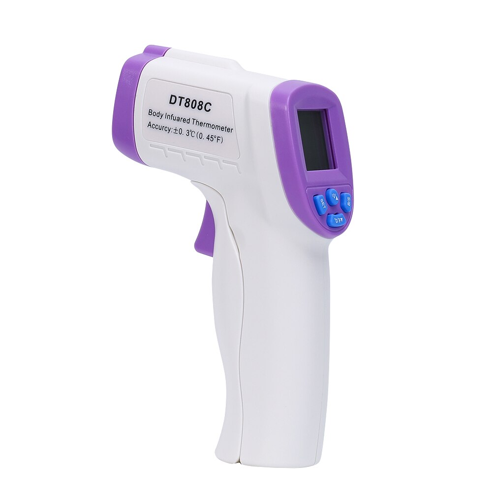 Baby Thermometer Infrared Digital LCD Body Measurement Forehead Ear Non-Contact Adult Body Fever IR Children Thermometer Gun - Korvel