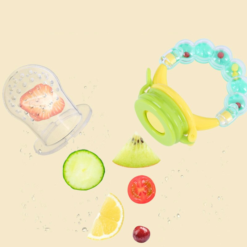 Premium Silicone Baby Pacifier and Fruit Feeder