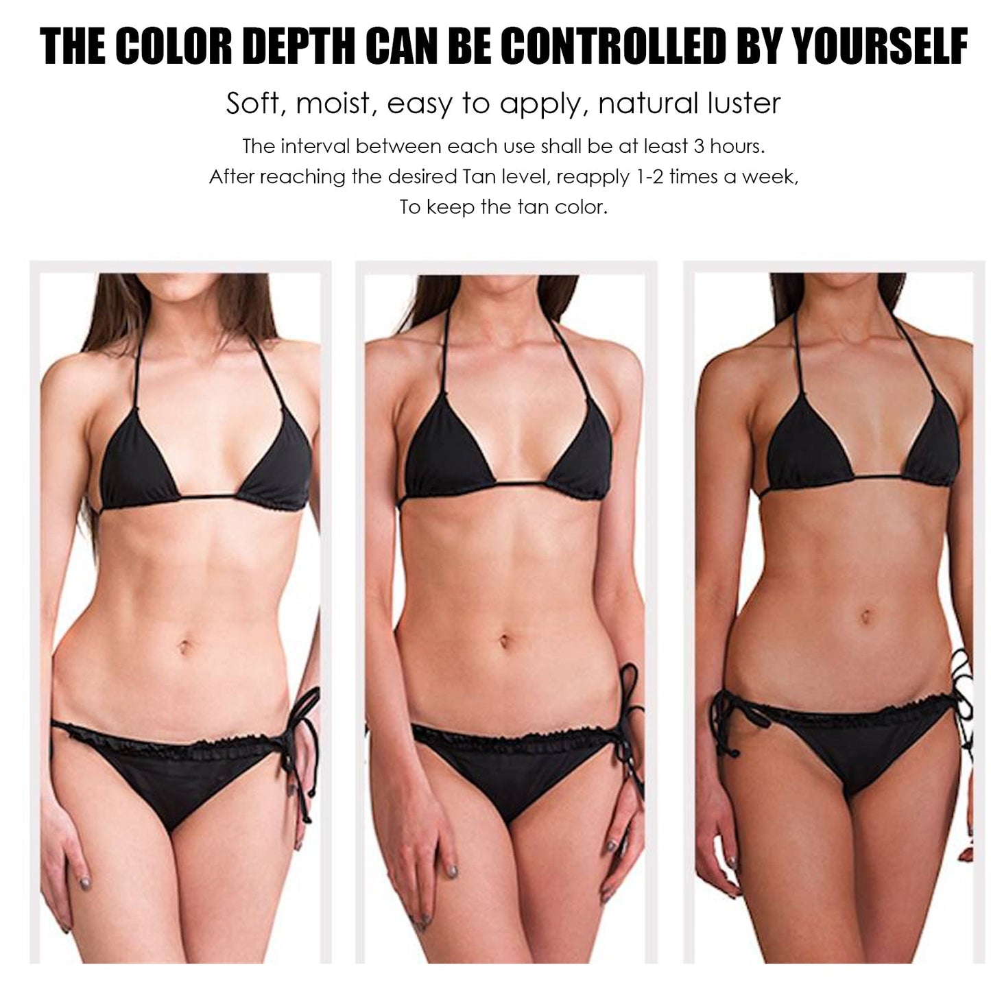 Tropical Self-Tanning Body Cream, Natural Wheatskin Moisturizing And Moisturizing Cream For Tanning And Tanning - Korvel