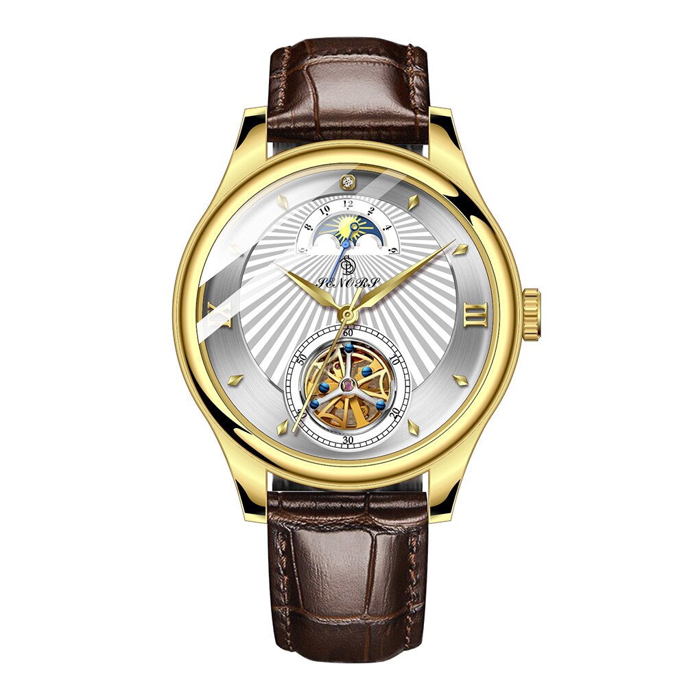 SENORS SN169 Luxury Fashion  Tourbillon Watches Automatic  Mechanical  Watches - Korvel