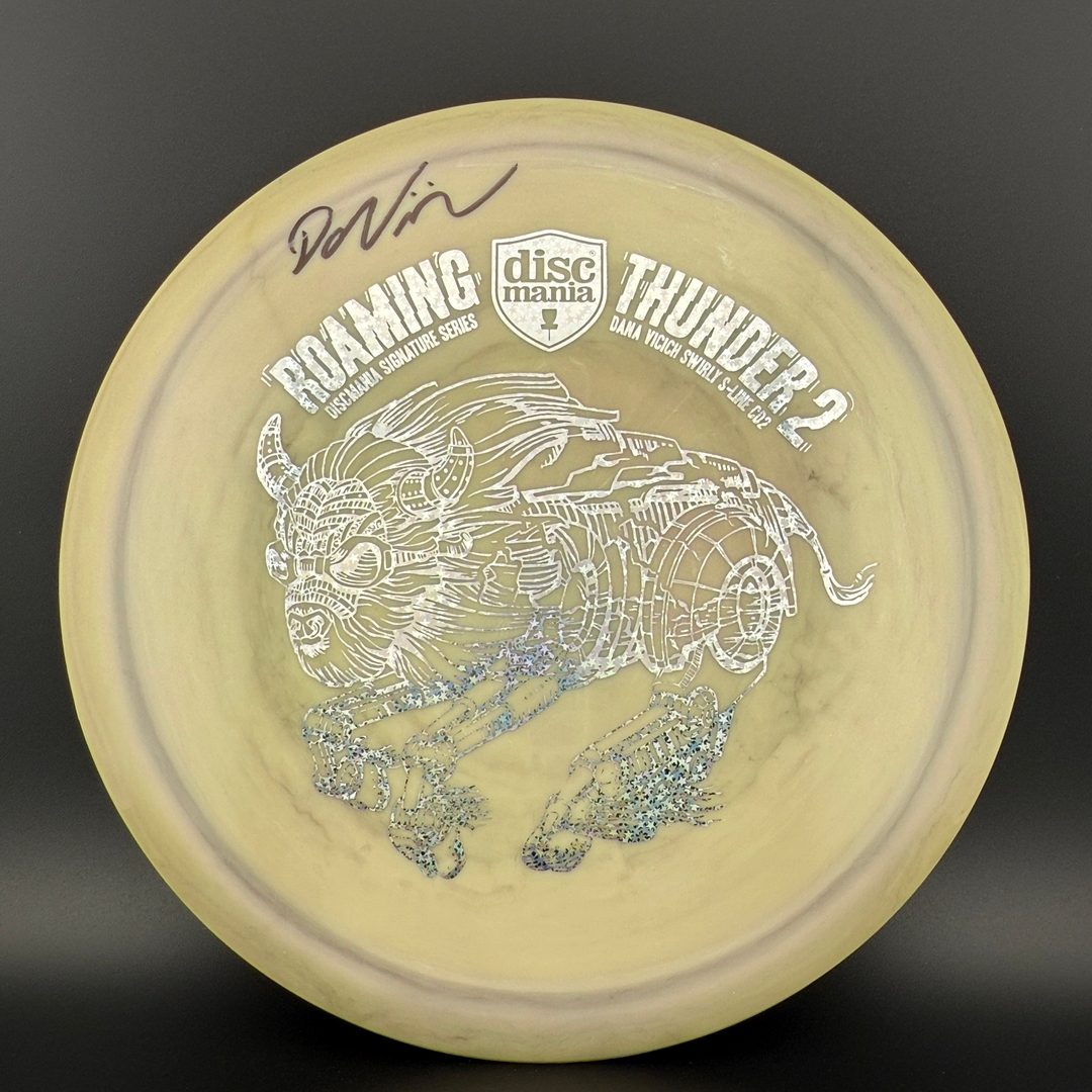 Swirly S-Line CD2 - Roaming Thunder 2 - Autographe de Dana Vicich