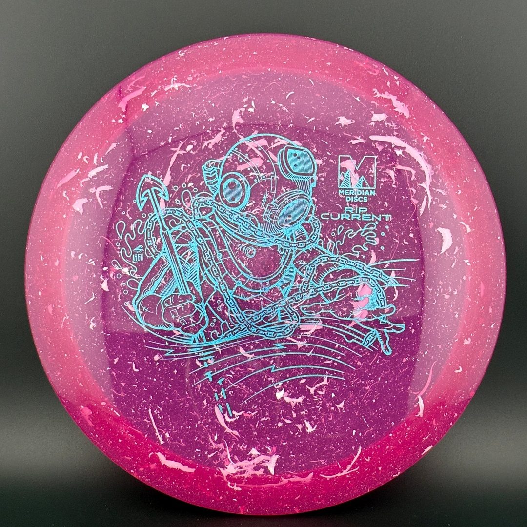 Marbled Clarus Rip Current Disc Golf Driver