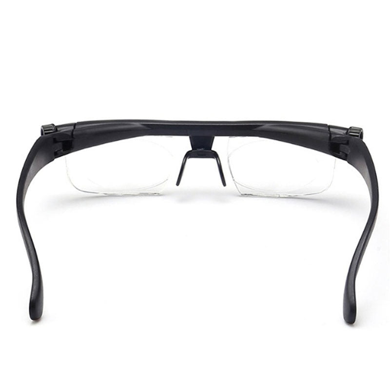 Adjustable Strength Lens Reading Myopia Glasses Eyewear Variable Focus Vision - Korvel