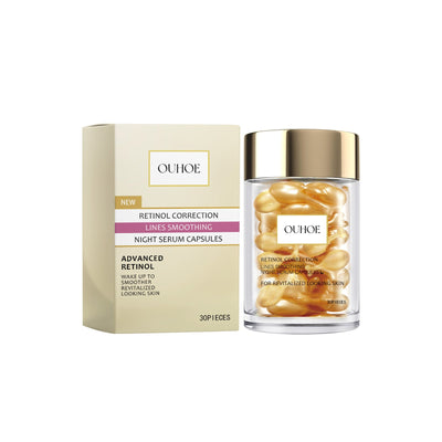 Retinol Anti-Wrinkle Serum, Reduce Facial Wrinkles And Fine Lines By Moisturizing And Firming Anti-Aging Essence - Korvel