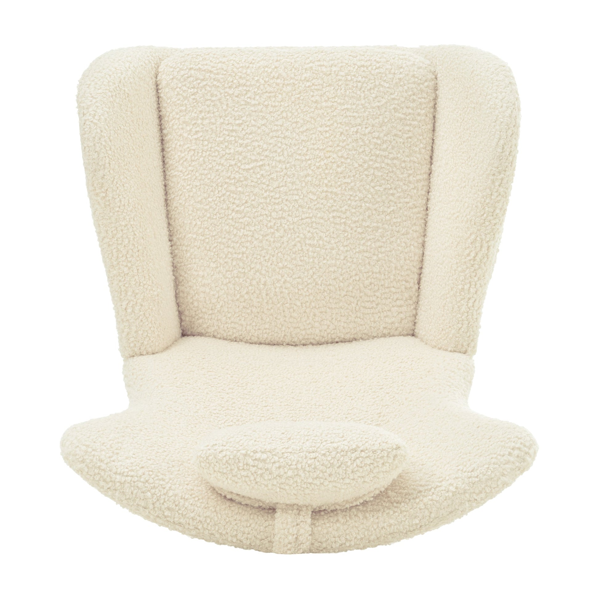 Rocking Chair - with rubber leg and cashmere fabric suitable for living room and bedroom - Korvel