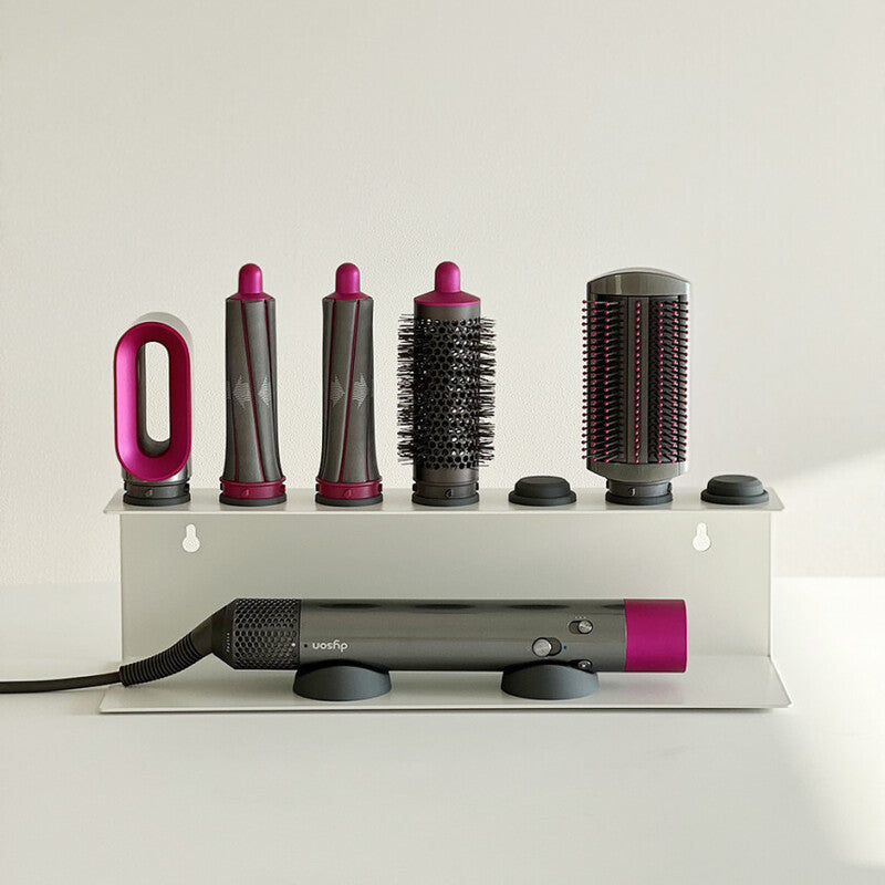 Non - Perforated Hair Dryer Holder. Also for Straighteners & Curling Irons. Ideal for Bathroom Sorting - Korvel