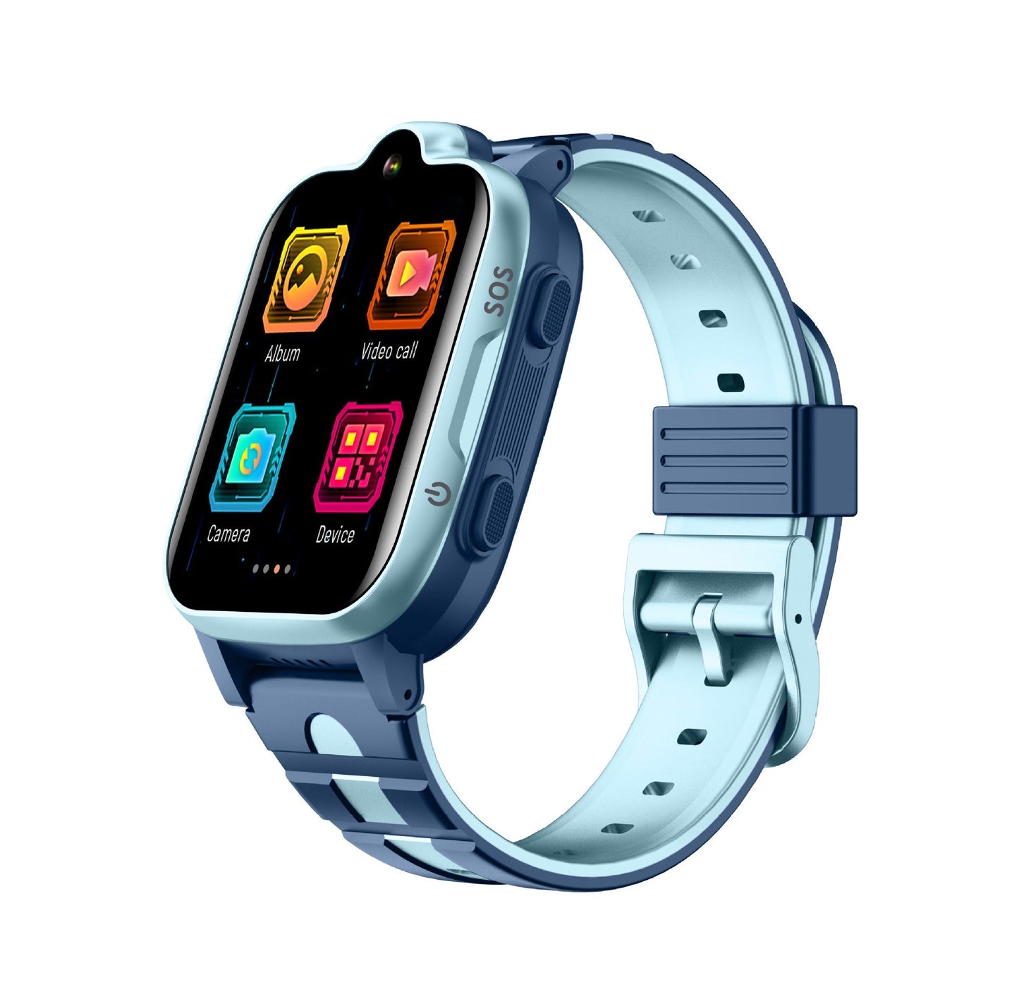 Montre intelligente GPS 4G pour enfants avec vidéo et support multilingue