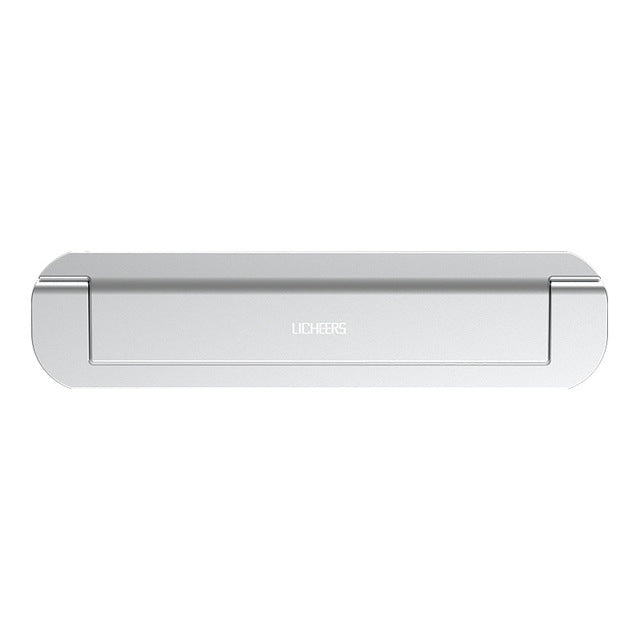 Notebook heat dissipation invisible bracket metal folding bracket base multifunctional portable storage bracket laptop stand - Korvel