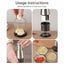 Stainless Steel Manual Kitchen Chopper (for garlic, ginger, herbs, nuts) - Korvel