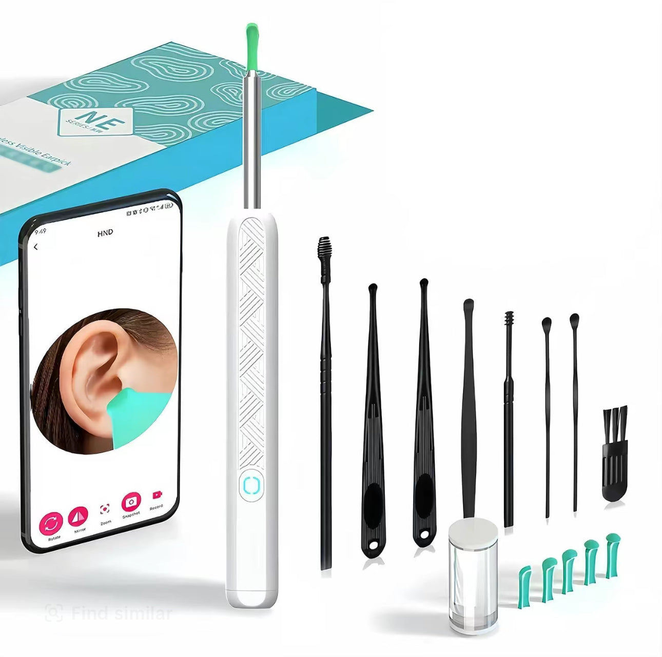 ClearScope EarCam - Wireless Ear Wax Removal Tool